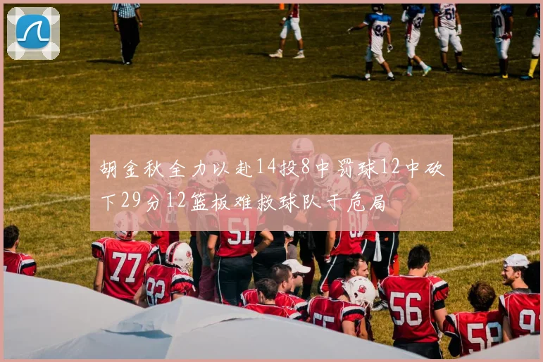 胡金秋全力以赴14投8中罚球12中砍下29分12篮板难救球队于危局